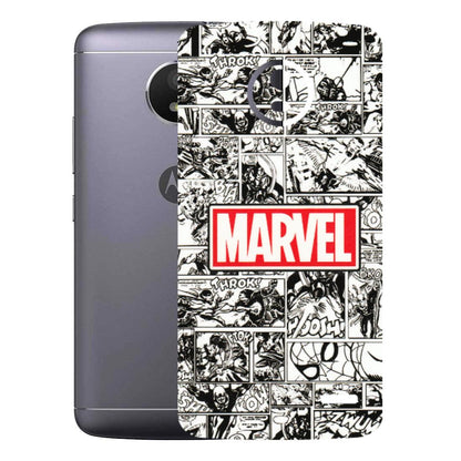 Motorola Phone Skins (All Models) - Marvel Comic - 3D Embossed Finish (L-171) Motorola Moto E4