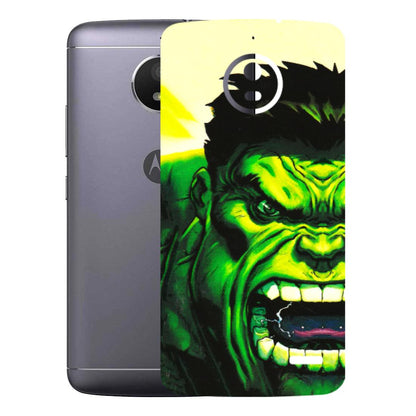 Motorola Phone Skins (All Models) - Hulk - 3D Embossed Finish (L-180) Motorola Moto E4