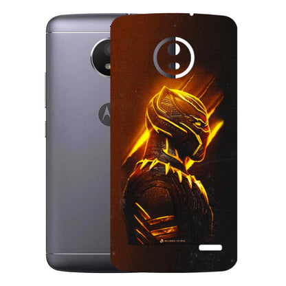 Motorola Phone Skins (All Models) - Gold Black Panther - 3D Embossed Finish (L-181) Motorola Moto E4