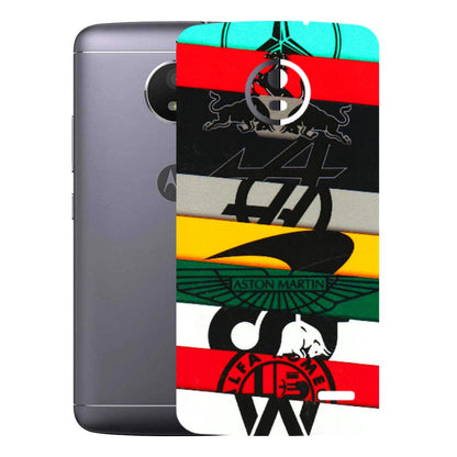 Motorola Phone Skins (All Models) - Multi Designer Brands - 3D Embossed Finish (L-187) Motorola Moto E4