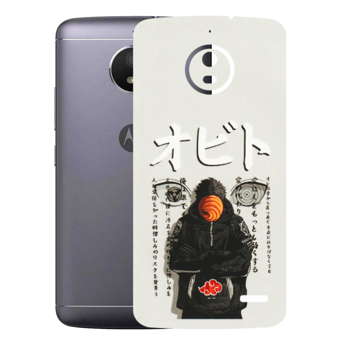 Motorola Phone Skins (All Models) - Obito Anime Eye - 3D Embossed Finish (L-19) Motorola Moto E4