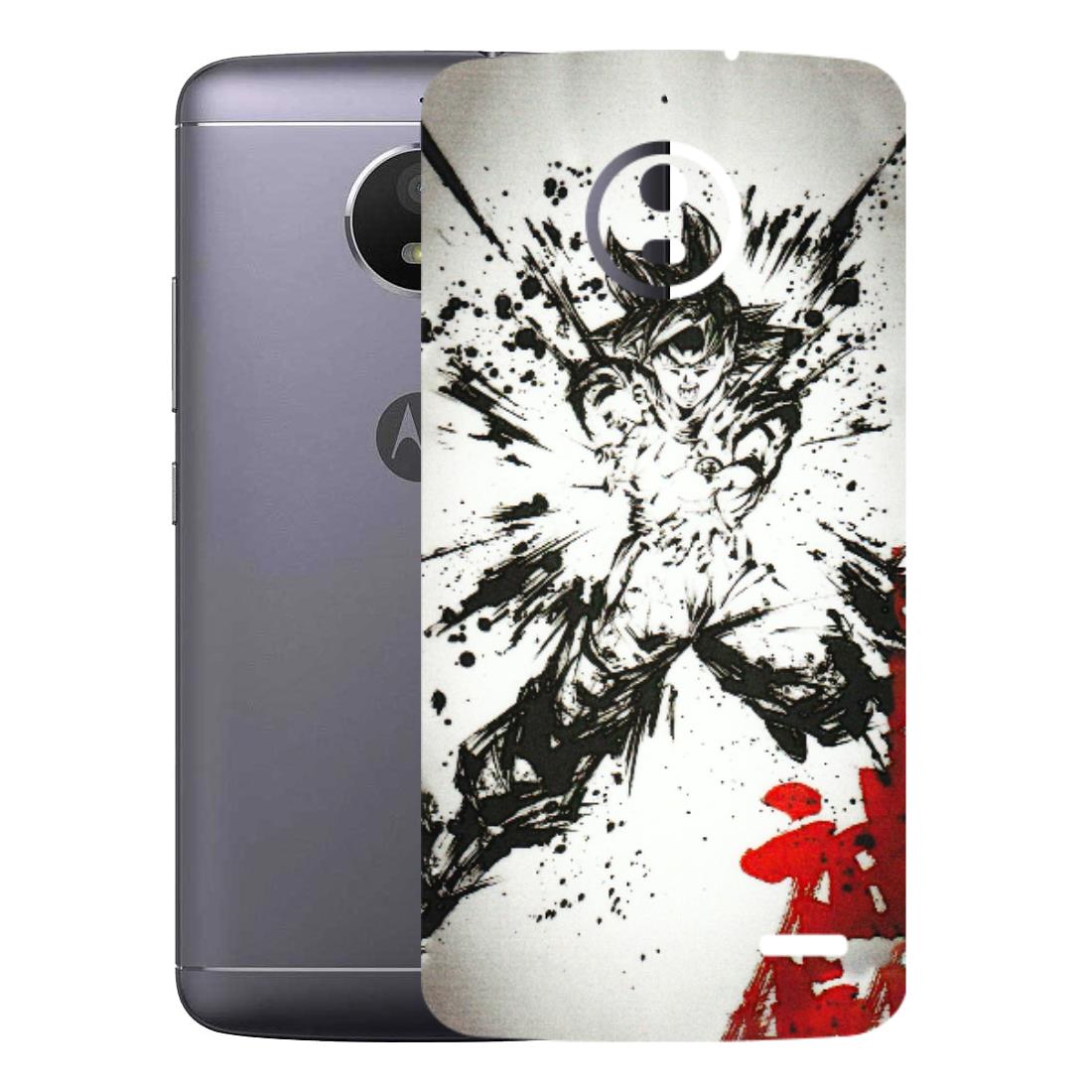 Motorola Phone Skins (All Models) - DBZ - 3D Embossed Finish (L-206) Motorola Moto E4