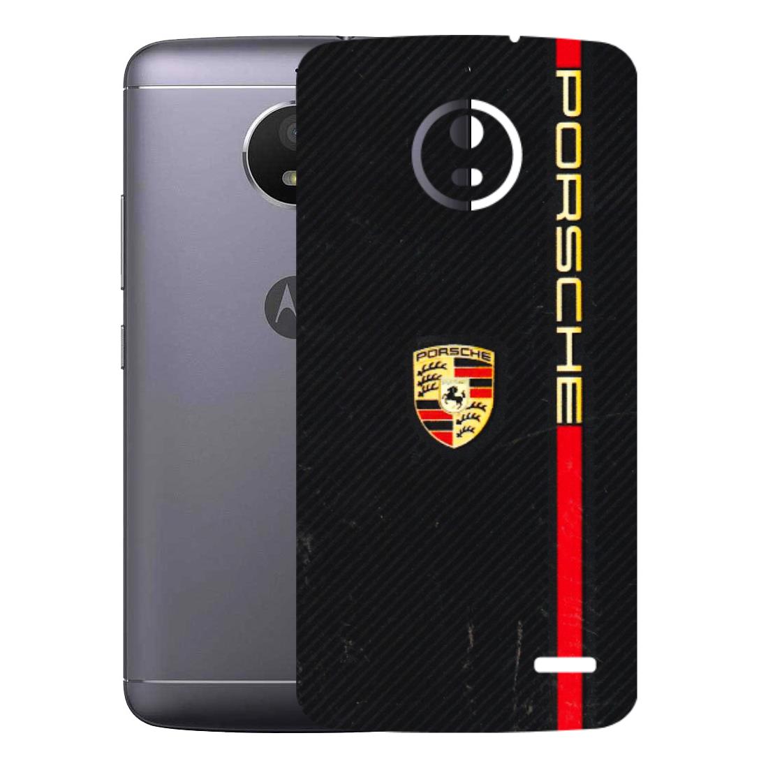 Motorola Phone Skins (All Models) - Premium Porsche - 3D Embossed Finish (L-225) Motorola Moto E4