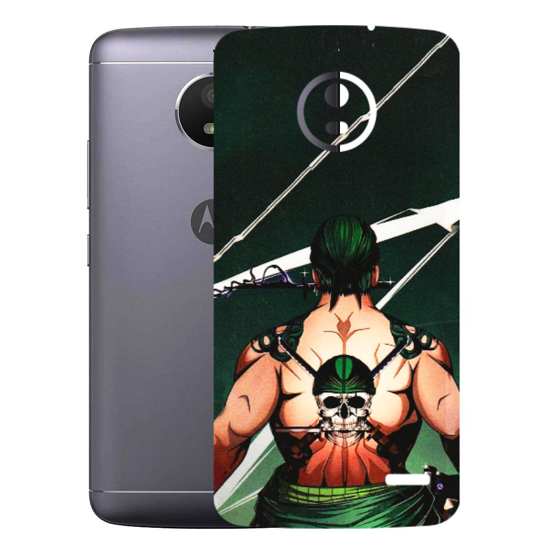 Motorola Phone Skins (All Models) - Zoro Anime - 3D Embossed Finish (L-23) Motorola Moto E4