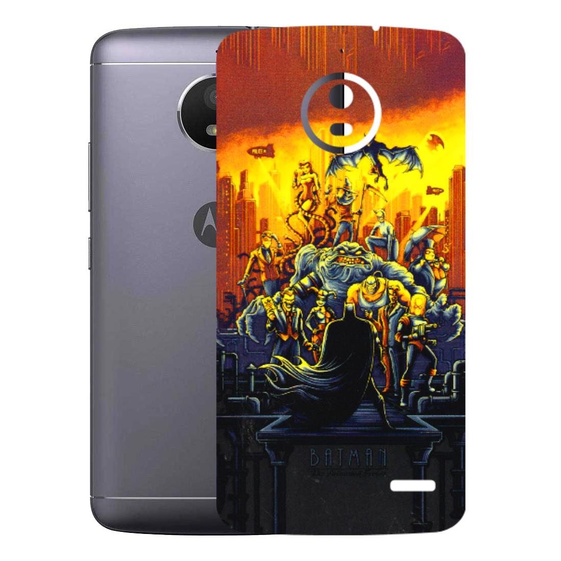Motorola Phone Skins (All Models) - Games Doodles - 3D Embossed Finish (L-24) Motorola Moto E4