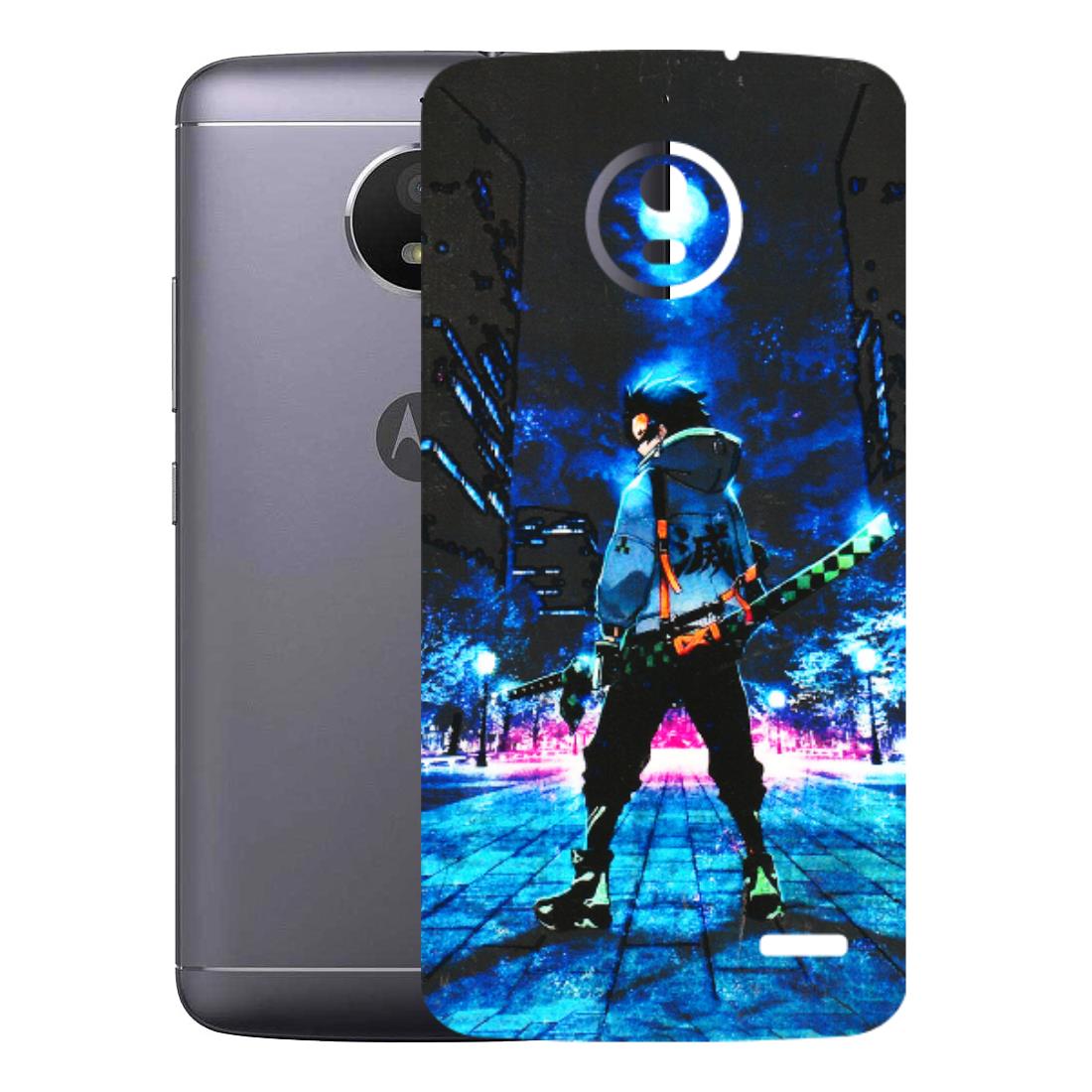 Motorola Phone Skins (All Models) - Demon Slayer Sword - 3D Embossed Finish (L-247) Motorola Moto E4