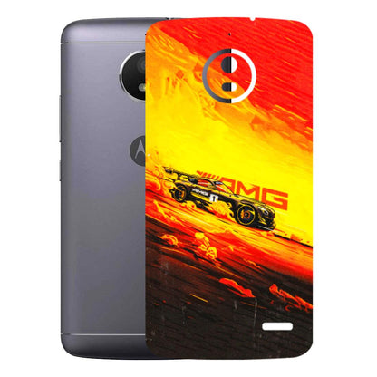Motorola Phone Skins (All Models) - AMG Car Speed Cover - 3D Embossed Finish (L-256) Motorola Moto E4