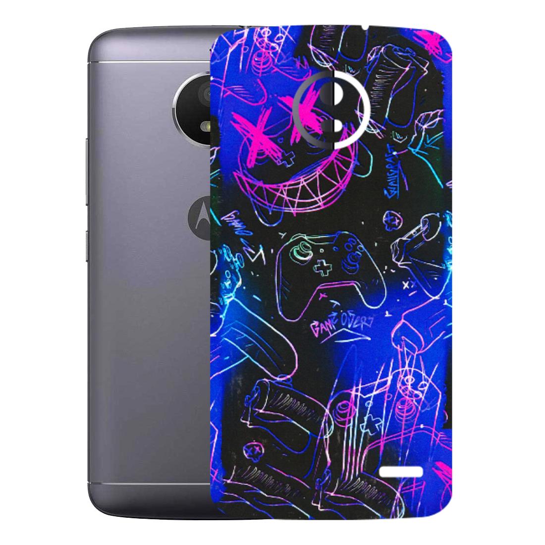 Motorola Phone Skins (All Models) - Gamers Paradise - 3D Embossed Finish (L-258) Motorola Moto E4