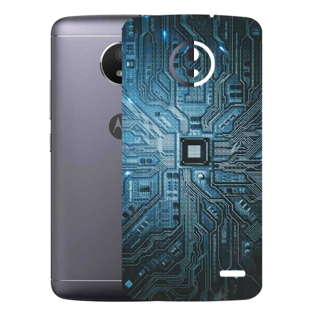 Motorola Phone Skins (All Models) - Original Circuit - 3D Embossed Finish (L-267) Motorola Moto E4