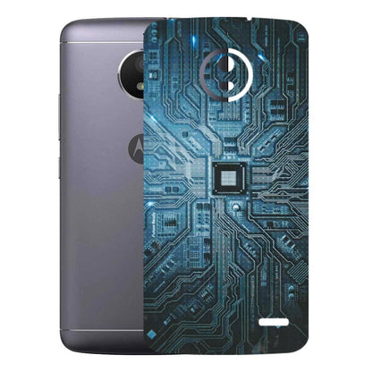 Motorola Phone Skins (All Models) - Original Circuit - 3D Embossed Finish (L-267) Motorola Moto E4