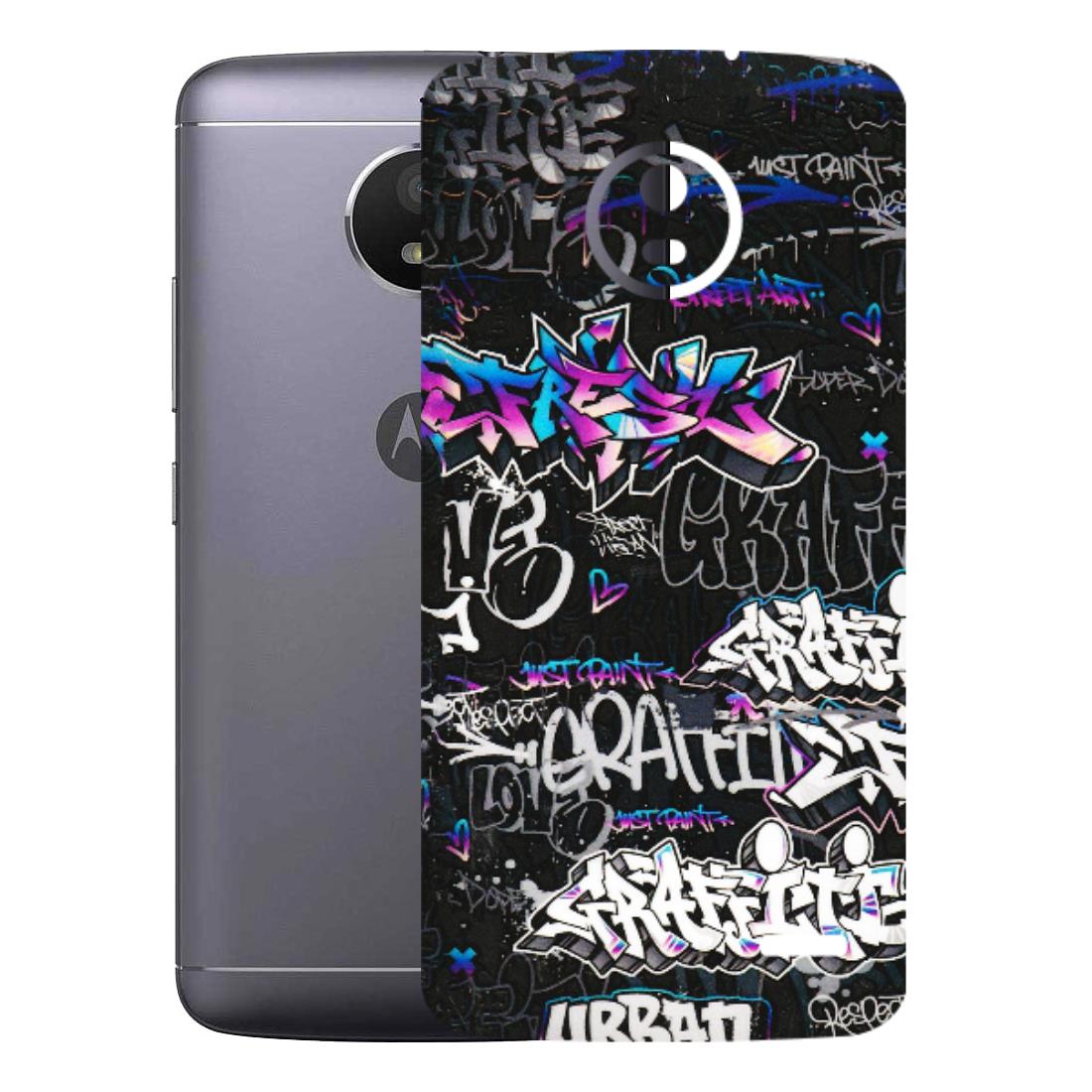 Motorola Phone Skins (All Models) - Graffiti Killer - 3D Embossed Finish (L-274) Motorola Moto E4