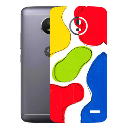 Motorola Phone Skins (All Models) - RGB Colour Paint - 3D Embossed Finish (L-284) Motorola Moto E4