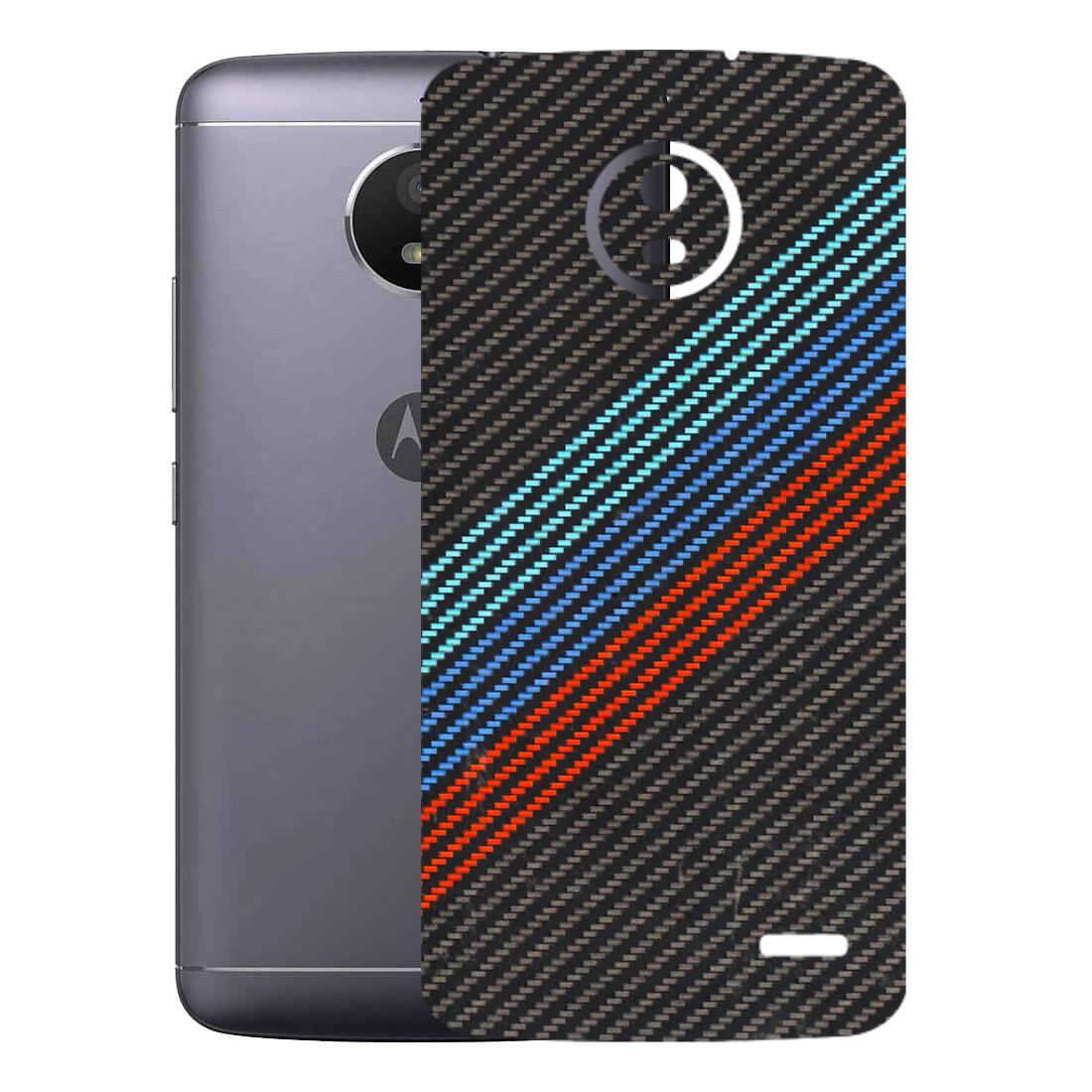 Motorola Phone Skins (All Models) - Carbon BM - 3D Embossed Finish (L-302) Motorola Moto E4
