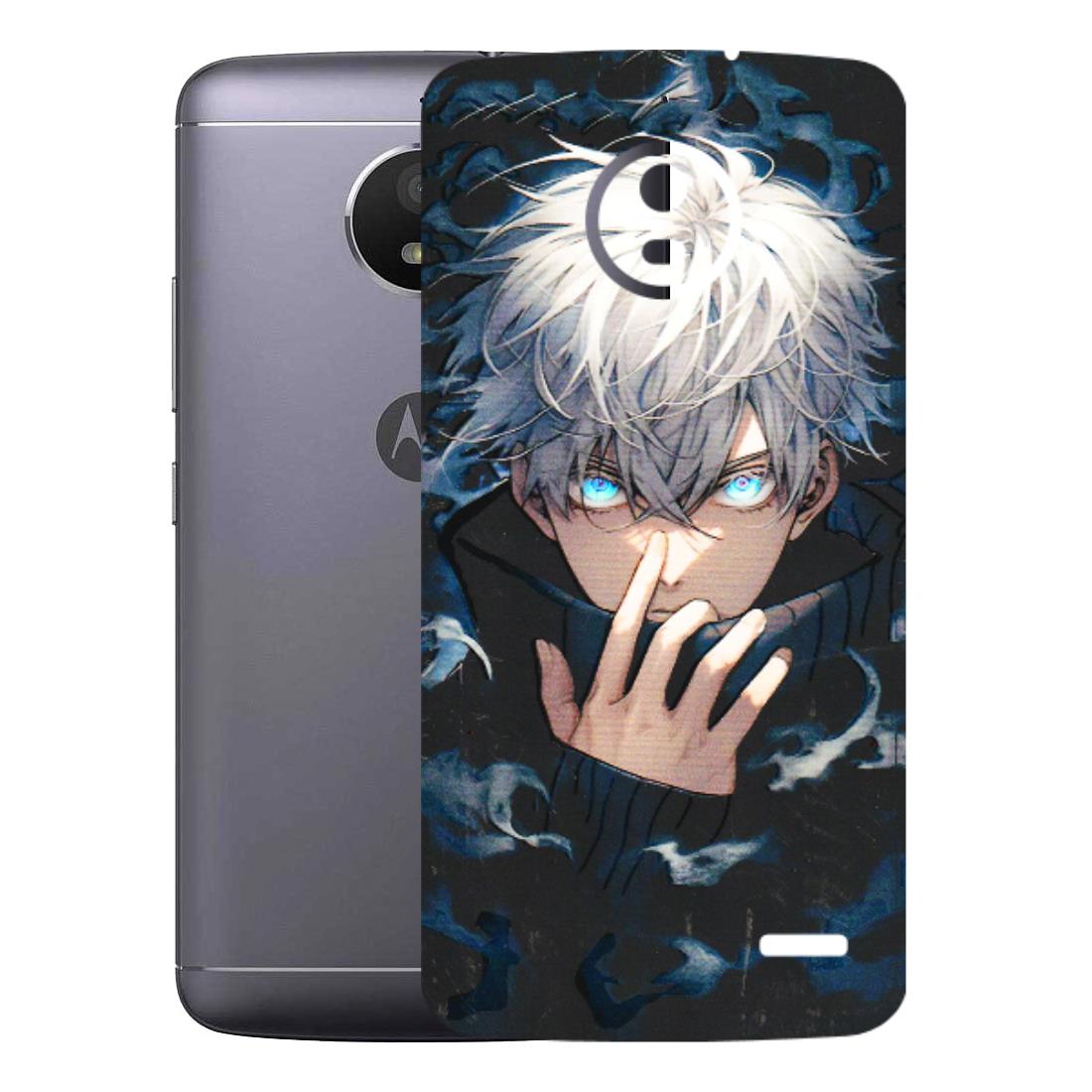Motorola Phone Skins (All Models) - New Jujutsu Kaisen Anime - 3D Embossed Finish (L-313) Motorola Moto E4