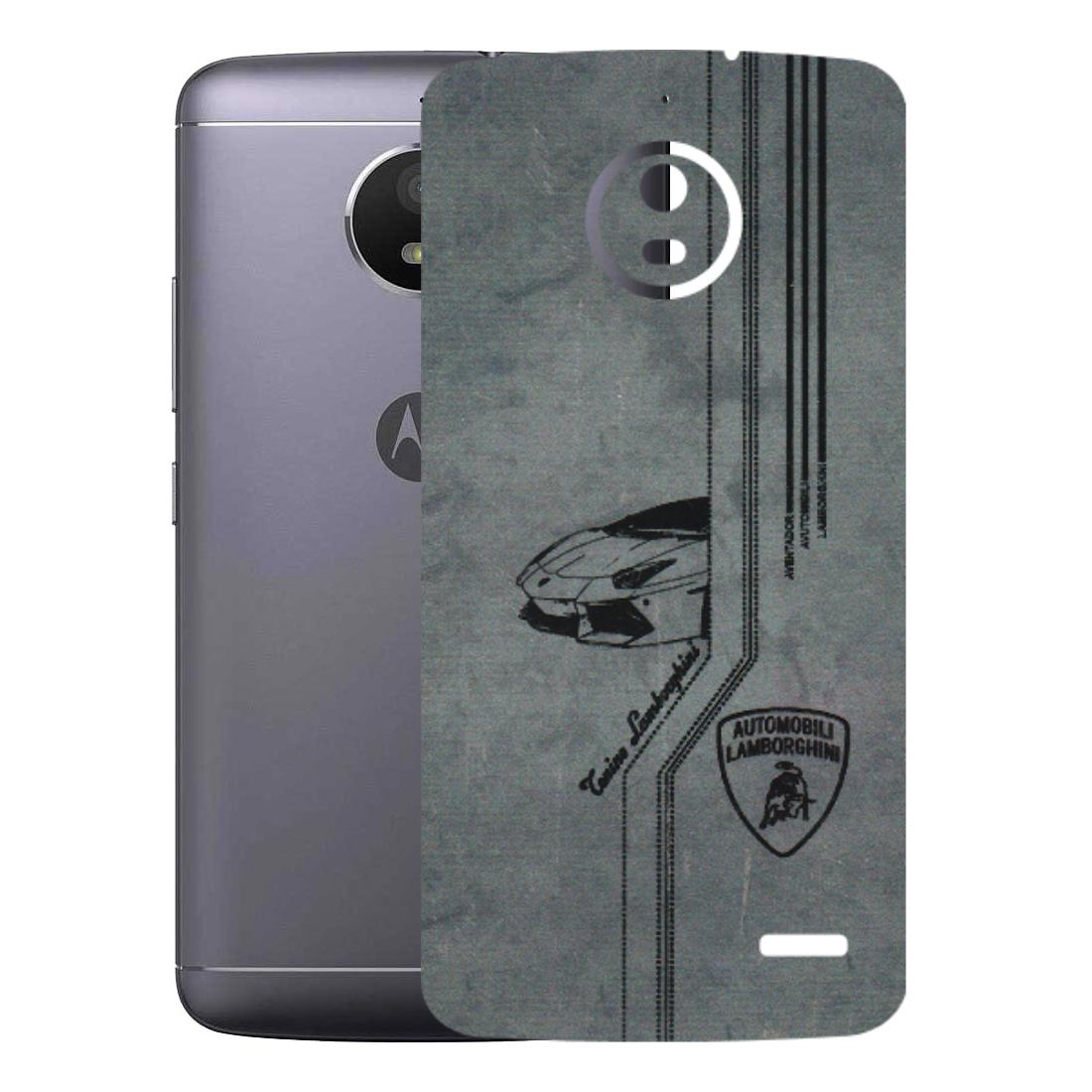 Motorola Phone Skins (All Models) - New Lamborgini Aventador - 3D Embossed Finish (L-321) Motorola Moto E4