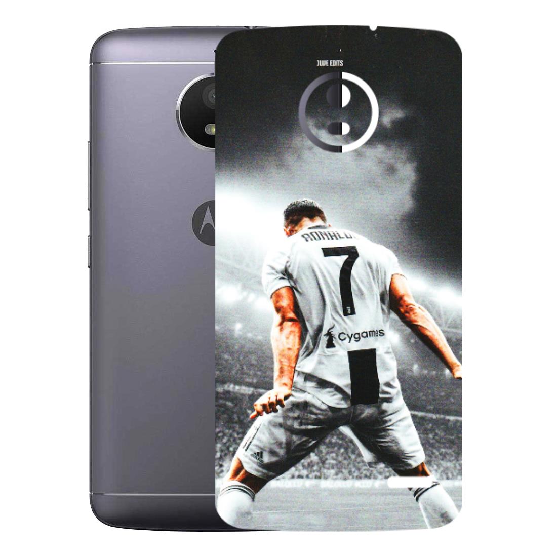 Motorola Phone Skins (All Models) - Ronaldo CR7 Crazy - 3D Embossed Finish (L-44) Motorola Moto E4