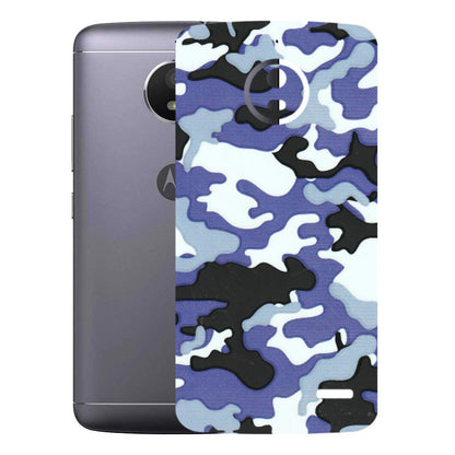 Motorola Phone Skins (All Models) - Powerfull Military Camoflauge - 3D Embossed Finish (L-49) Motorola Moto E4