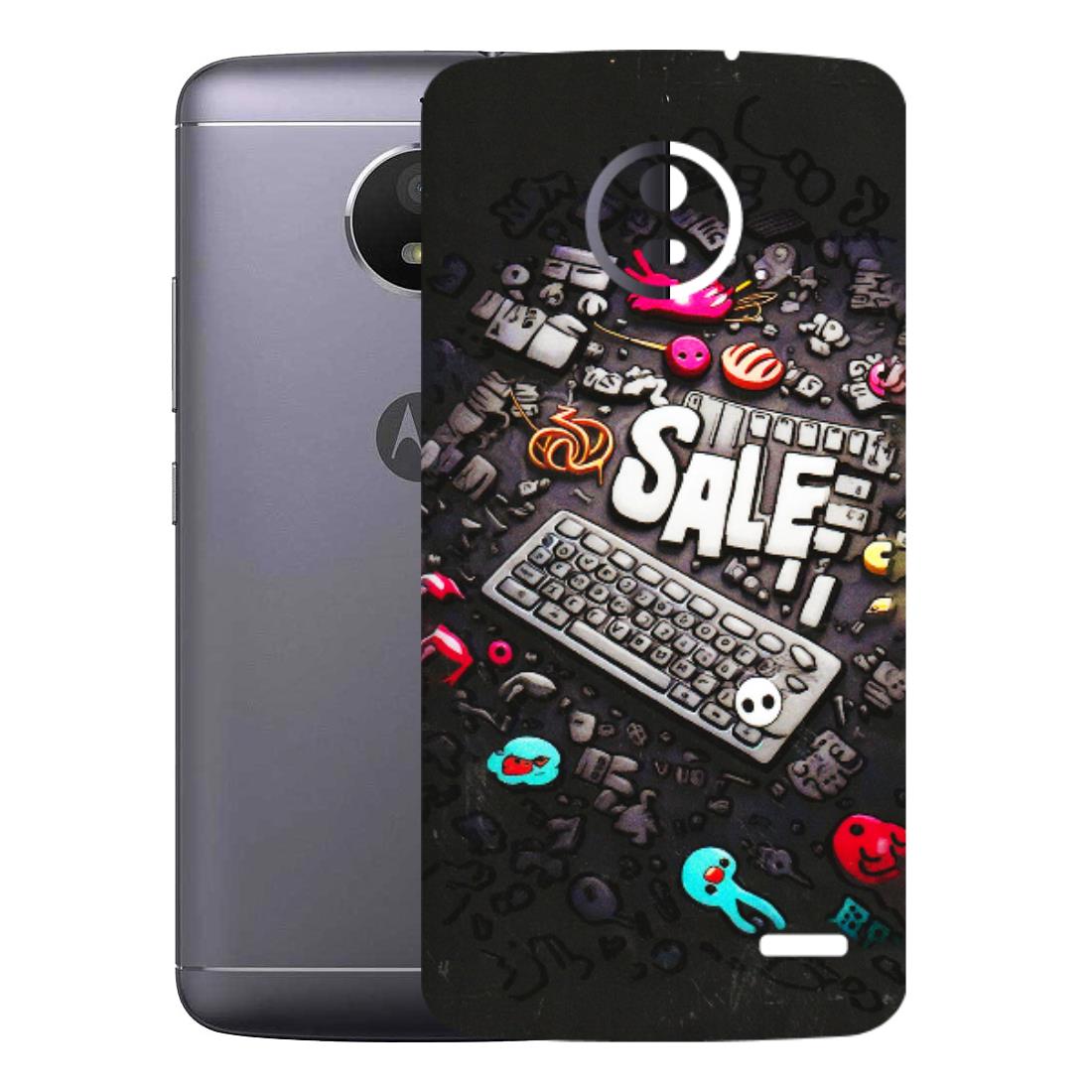 Motorola Phone Skins (All Models) - Gadgets Sale - 3D Embossed Finish (L-50) Motorola Moto E4