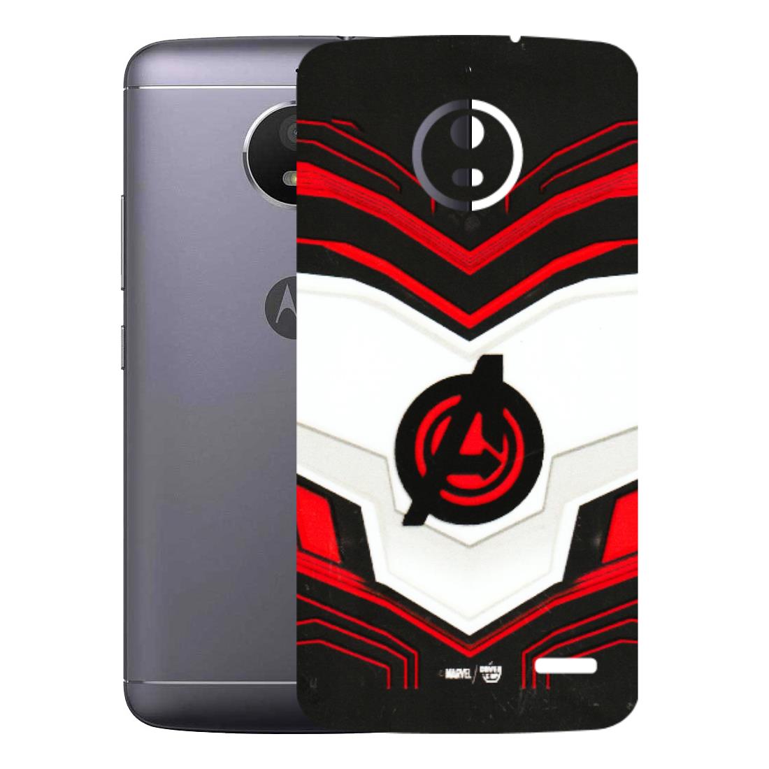 Motorola Phone Skins (All Models) - Avengers Logo - 3D Embossed Finish (L-55) Motorola Moto E4