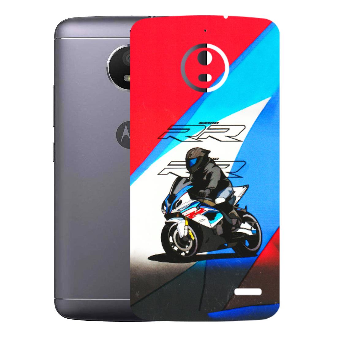 Motorola Phone Skins (All Models) - Bikers Love - 3D Embossed Finish (L-58) Motorola Moto E4
