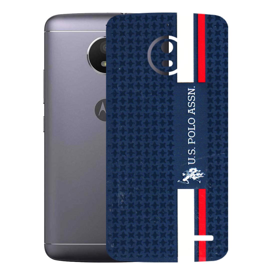 Motorola Phone Skins (All Models) - US POLO Designer Brand - 3D Embossed Finish (L-65) Motorola Moto E4
