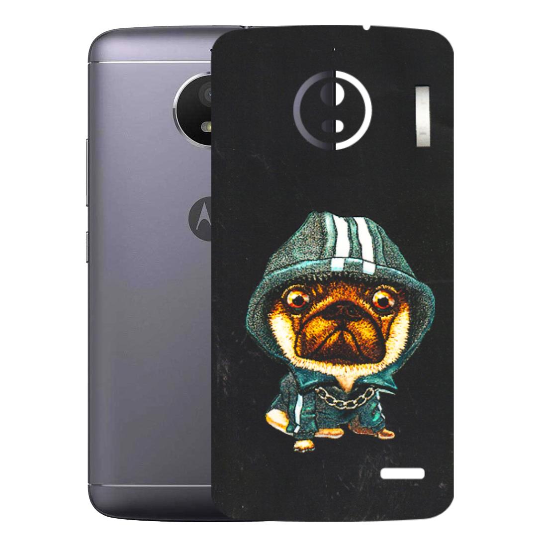 Motorola Phone Skins (All Models) - Puppy N Hoodie - 3D Embossed Finish (L-90) Motorola Moto E4