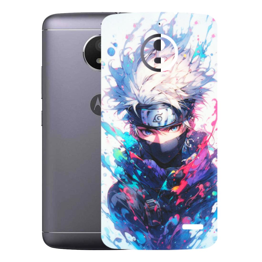 Motorola Phone Skins (All Models) - Naruto Face Mask - Matte Finish (M-03) Motorola Moto E4