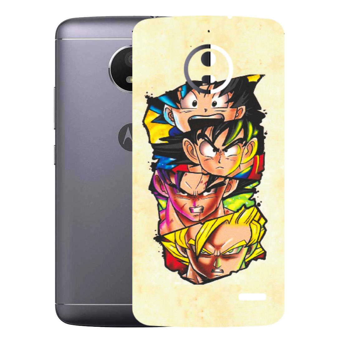 Motorola Phone Skins (All Models) - Angry Multi Anime - Matte Finish (M-113) Motorola Moto E4
