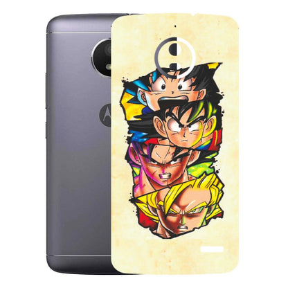 Motorola Phone Skins (All Models) - Angry Multi Anime - Matte Finish (M-113) Motorola Moto E4
