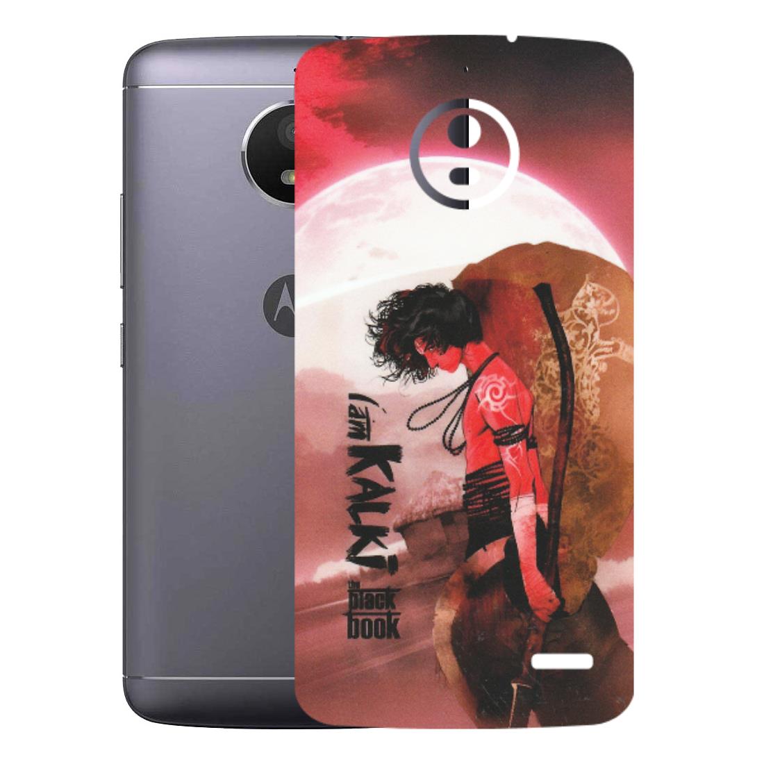 Motorola Phone Skins (All Models) - The Black Book Kalia Anime - Matte Finish (M-129) Motorola Moto E4