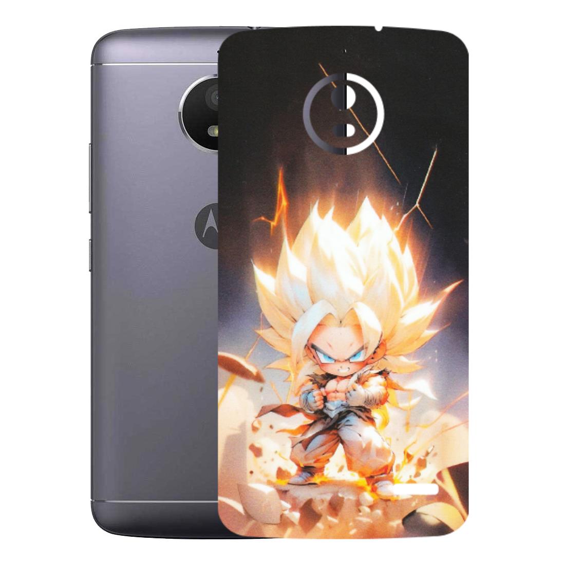 Motorola Phone Skins (All Models) - Goku Dragon Cute Anime - Matte Finish (M-131) Motorola Moto E4