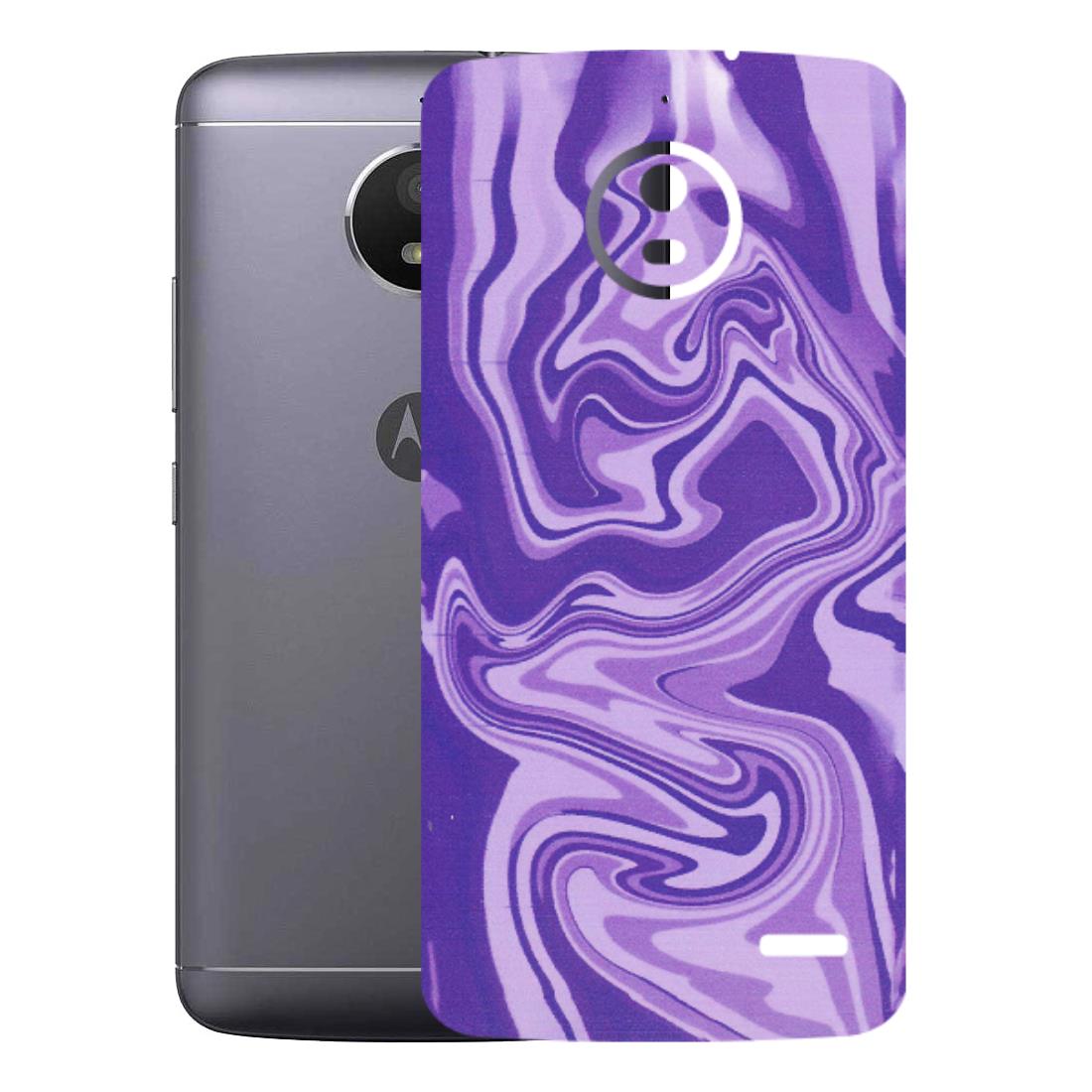 Motorola Phone Skins (All Models) - Hazy Purple Nights - Matte Finish (M-14) Motorola Moto E4