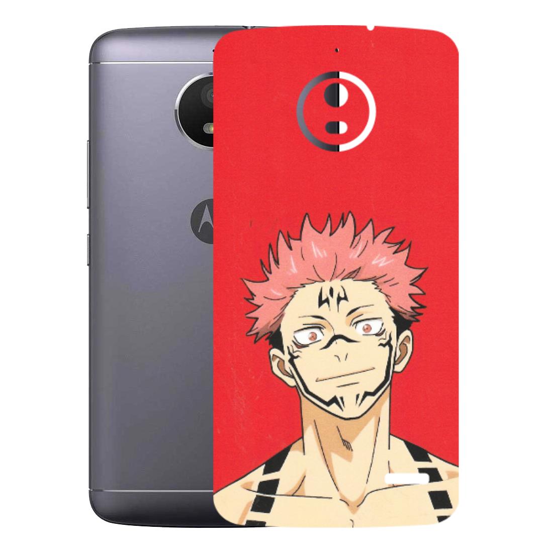 Motorola Phone Skins (All Models) - Ryomen Sukuna Fun Anime - Matte Finish (M-153) Motorola Moto E4