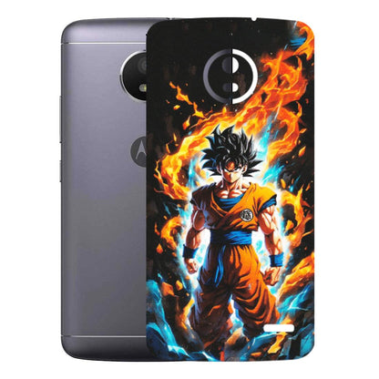 Motorola Phone Skins (All Models) - Goku Transformation Anime - Matte Finish (M-159) Motorola Moto E4