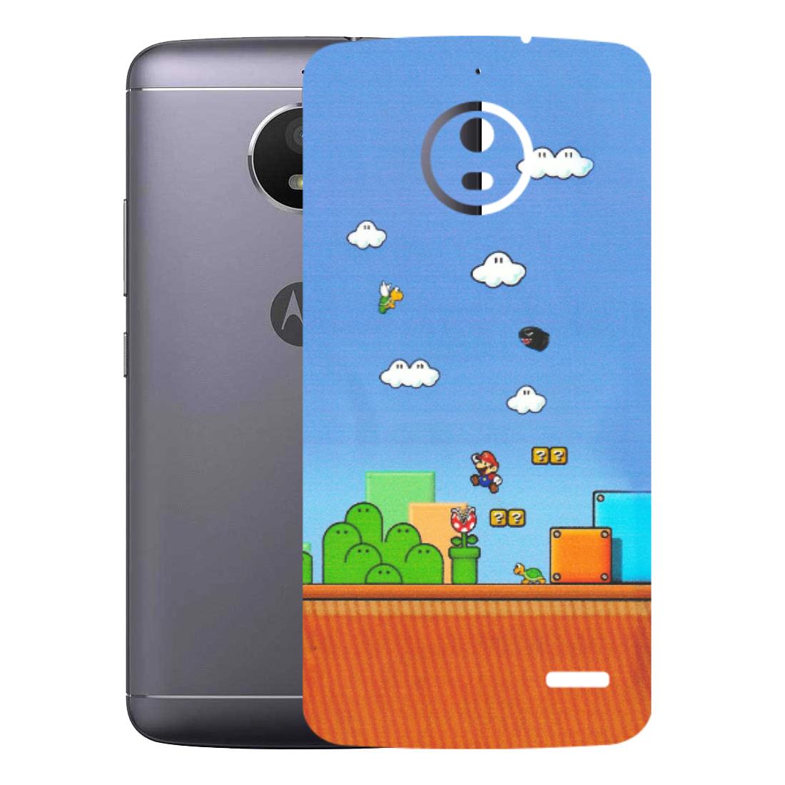 Motorola Phone Skins (All Models) - Mario Game Scene - Matte Finish (M-24) Motorola Moto E4
