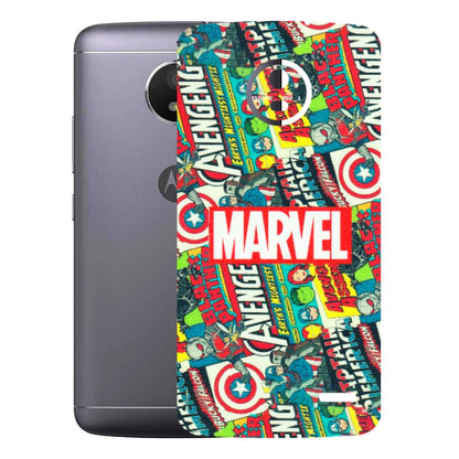 Motorola Phone Skins (All Models) - Marvel Comic Lover - Matte Finish (M-30) Motorola Moto E4