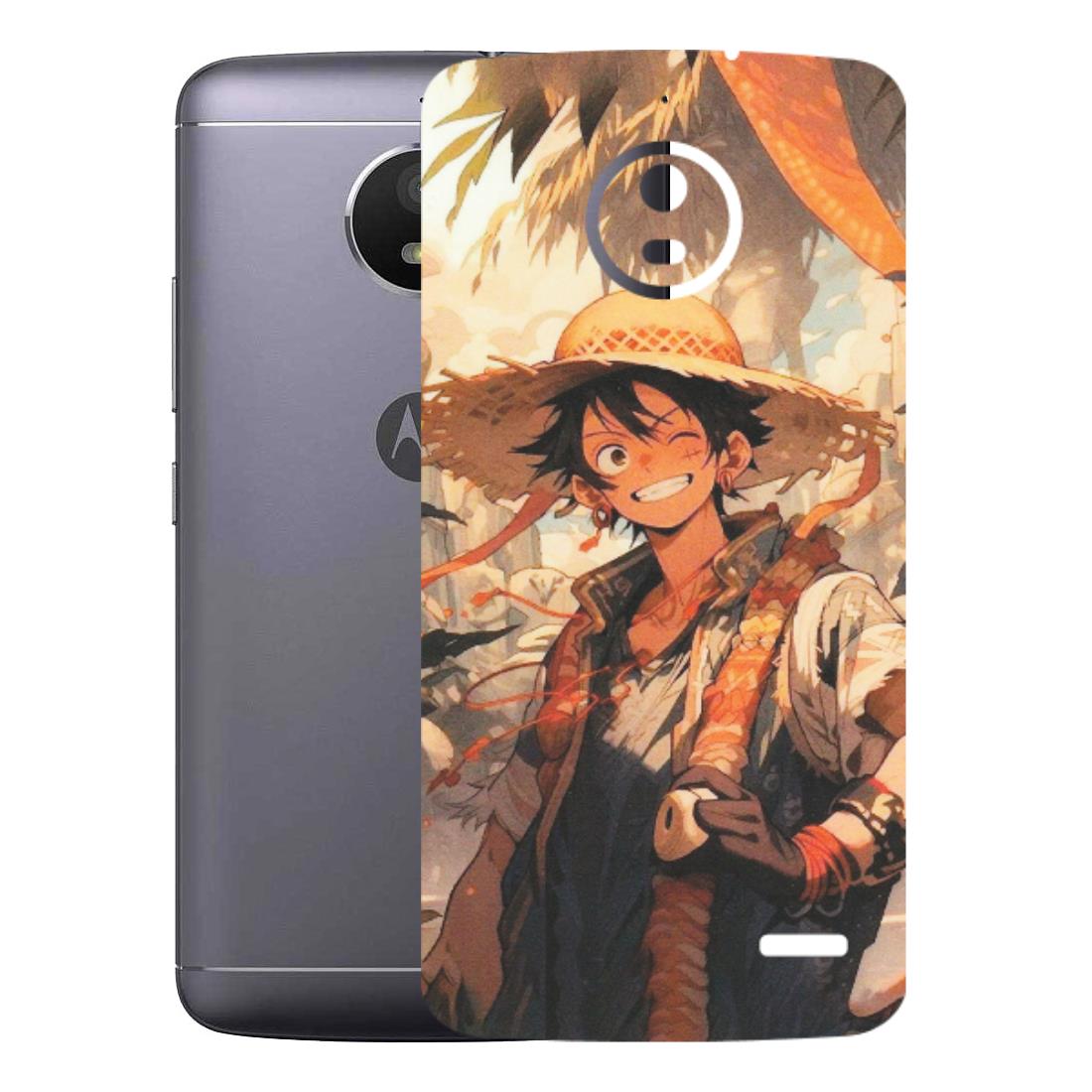 Motorola Phone Skins (All Models) - Anime Character Smile - Matte Finish (M-33) Motorola Moto E4