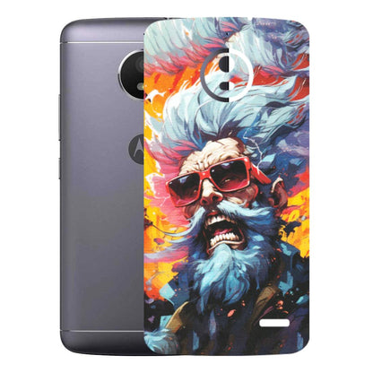 Motorola Phone Skins (All Models) - Daddy Cool Character - Matte Finish (M-43) Motorola Moto E4
