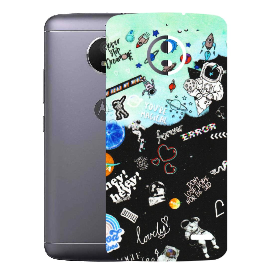 Motorola Phone Skins (All Models) - Living In A Space Dream - Matte Finish (M-46) Motorola Moto E4