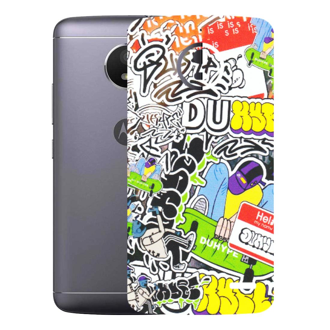 Motorola Phone Skins (All Models) - Dope Graffiti - Matte Finish (M-61) Motorola Moto E4