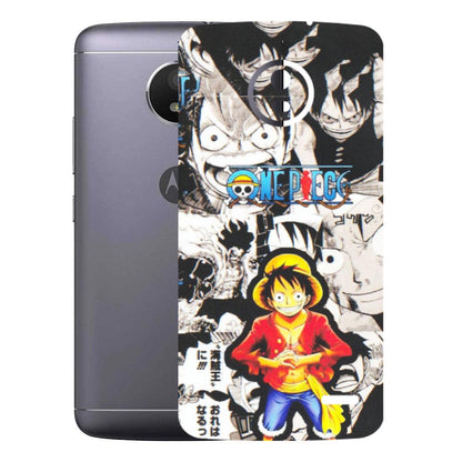 Motorola Phone Skins (All Models) - One Piece B&W - Matte Finish (M-63) Motorola Moto E4