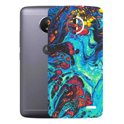 Motorola Phone Skins (All Models) - Majestic Galactic Marbel - Matte Finish (M-85) Motorola Moto E4