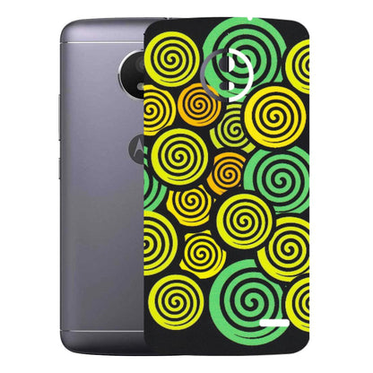 Motorola Phone Skins (All Models) - Crazy Spiral - Matte Finish (M-91) Motorola Moto E4