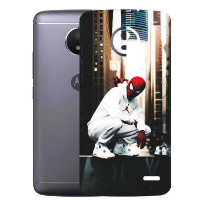 Motorola Phone Skins (All Models) - Sportsman Spider Man - Matte Finish (M-94) Motorola Moto E4