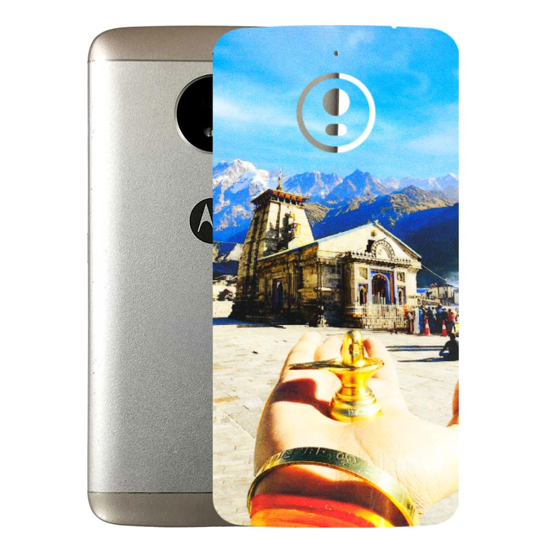Motorola Phone Skins (All Models) - Beauty of Kedarnath - 3D Embossed Finish (L-108) Motorola Moto E4 Plus