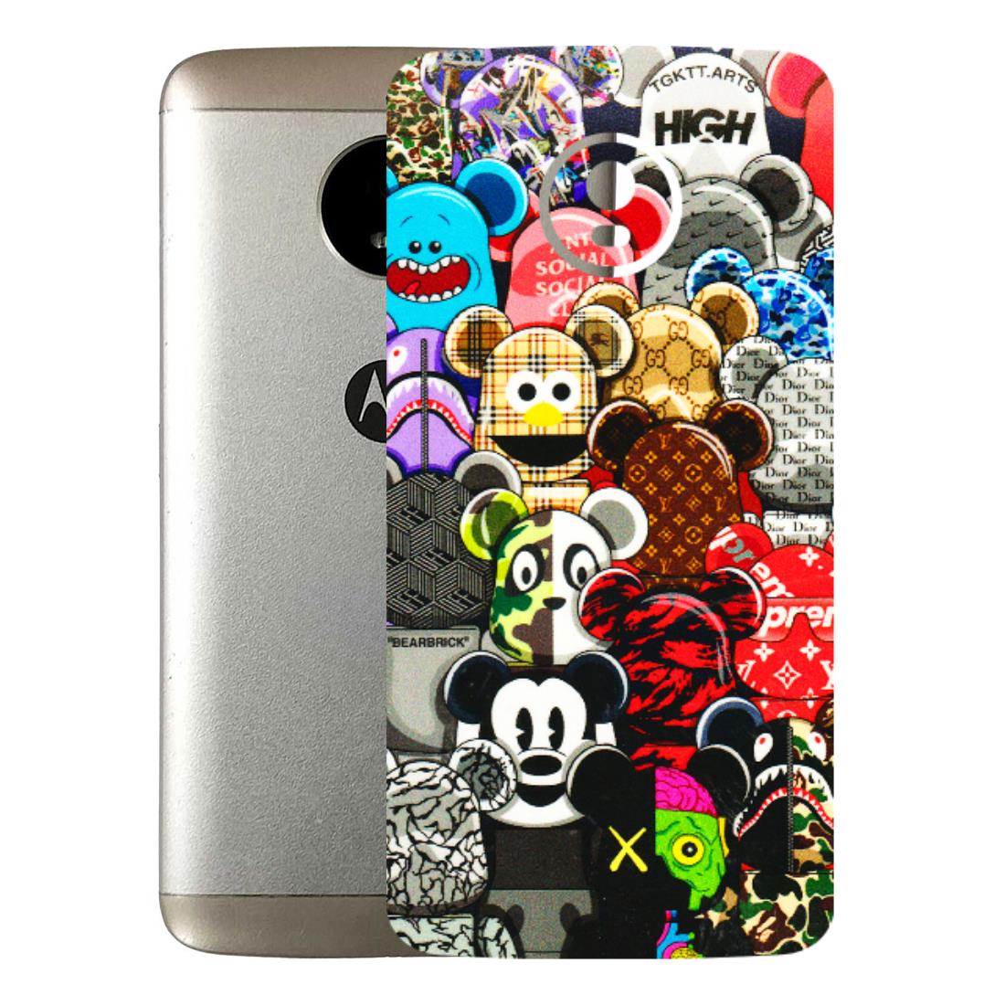 Motorola Phone Skins (All Models) - More Mickey Mouses - 3D Embossed Finish (L-118) Motorola Moto E4 Plus