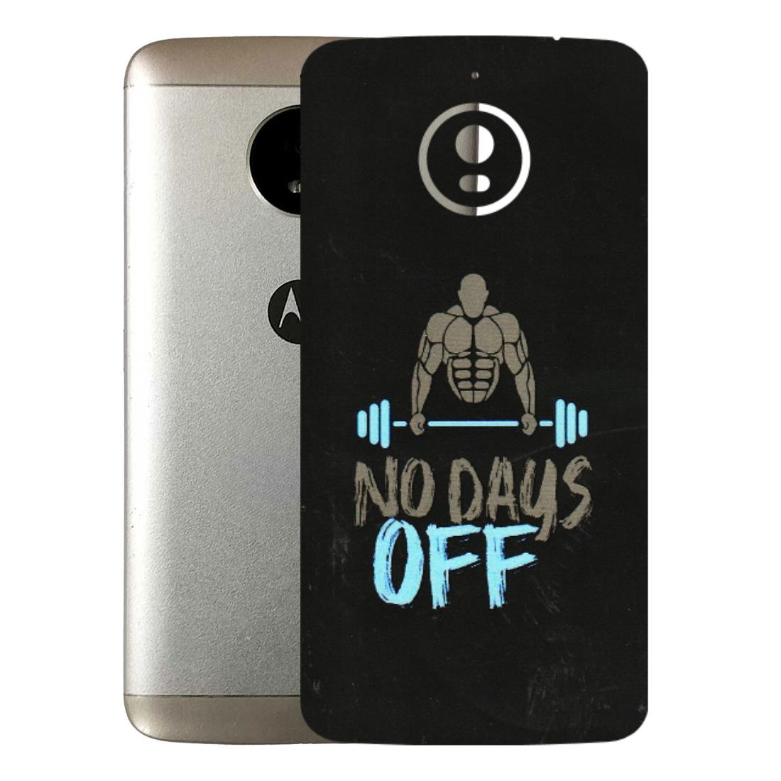 Motorola Phone Skins (All Models) - Gym Lover - 3D Embossed Finish (L-127) Motorola Moto E4 Plus