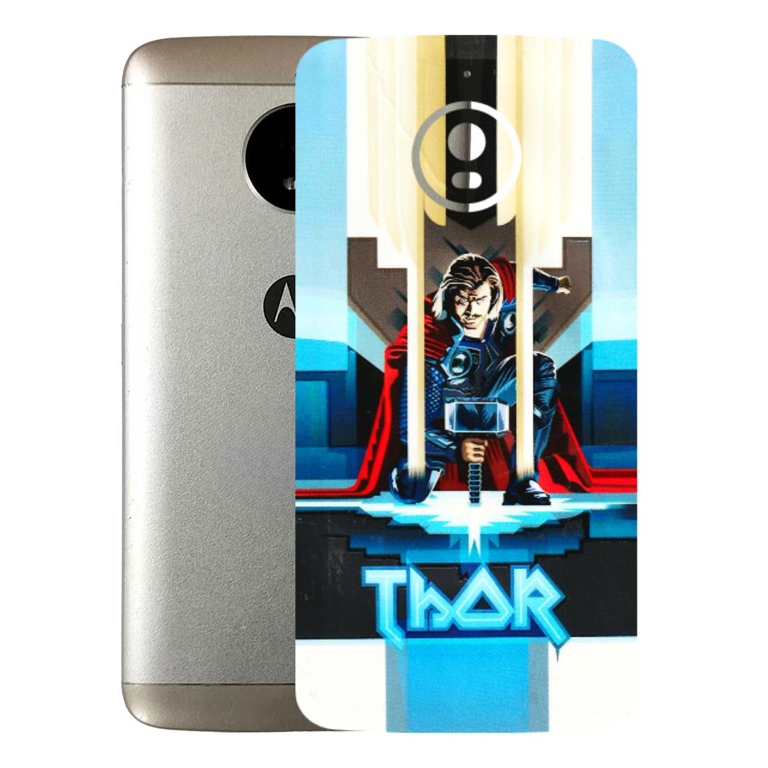 Motorola Phone Skins (All Models) - Thor - 3D Embossed Finish (L-137) Motorola Moto E4 Plus