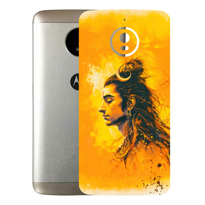Motorola Phone Skins (All Models) - Shiv Shakti - 3D Embossed Finish (L-14) Motorola Moto E4 Plus