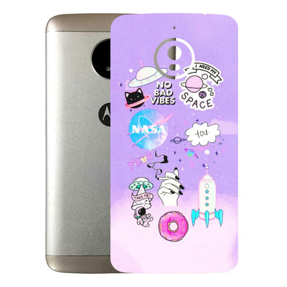 Motorola Phone Skins (All Models) - I Need My Nasa Skin - 3D Embossed Finish (L-149) Motorola Moto E4 Plus